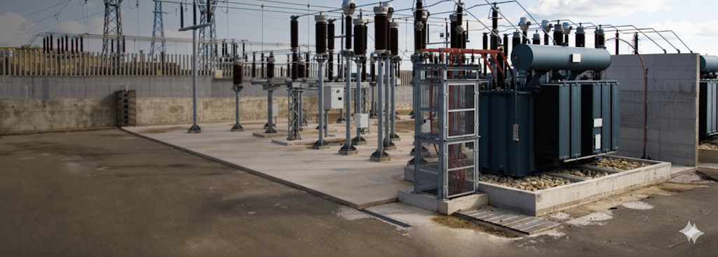 industrial tap changer and circuit breakers