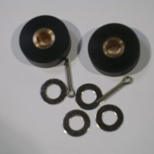 Nylon Roller Kit with Washers and Cotter Pins